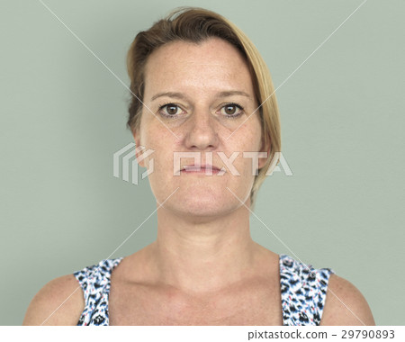Caucasian Mature Woman Casual Studio 29790893