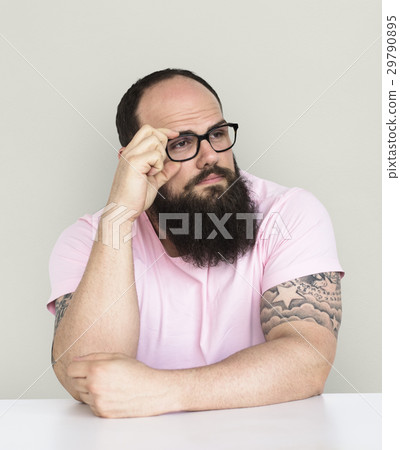 Studio People Model Shoot Caucasian Man Studio People Model Shoot Caucasian Man 29790895