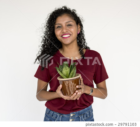 Studio People Shoot Portrait Isolated 29791103