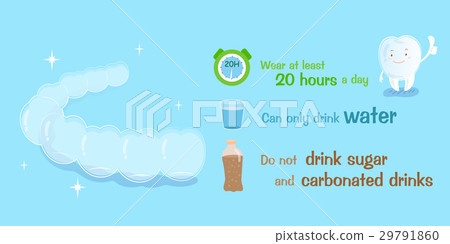 tooth with invisible braces tooth with invisible braces 29791860