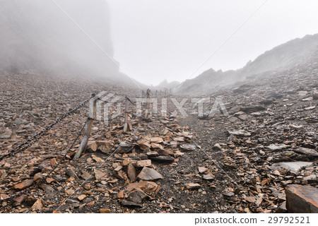 玉山北峰碎石坡 29792521