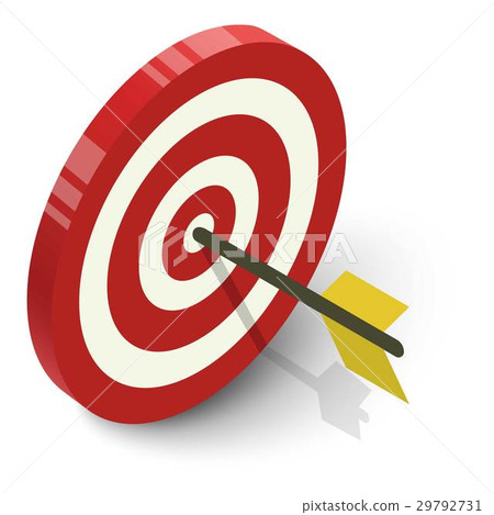 Target icon, isometric style 29792731