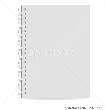 Exercise book icon, realistic style Exercise book icon, realistic style 29792733