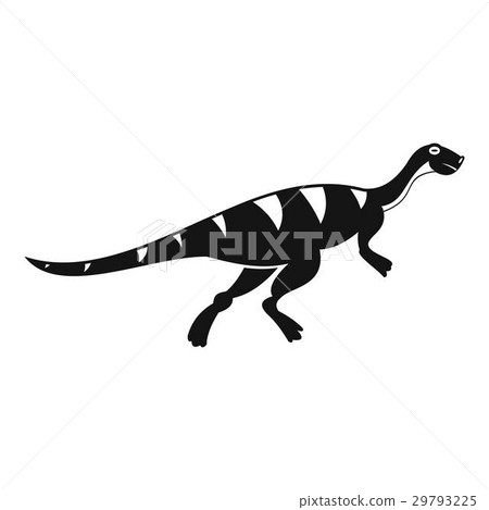 Gallimimus dinosaur icon, simple style 29793225