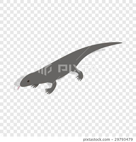 Lizard isometric icon - Stock Illustration [29793479] - PIXTA