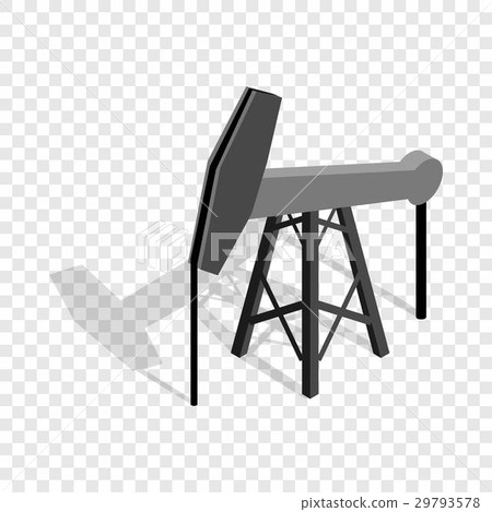 Oil pump isometric icon 29793578