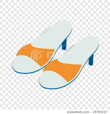 Yellow ladys high heel shoes isometric icon Yellow ladys high heel shoes isometric icon 29794267