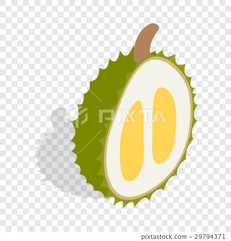 Durian isometric icon - Stock Illustration [29794371] - PIXTA