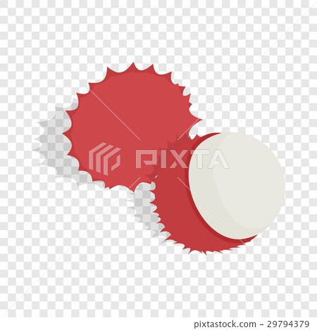 Rambutan isometric icon Rambutan isometric icon 29794379