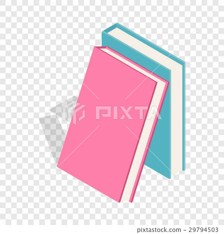 Two books isometric icon - Stock Illustration [29794503] - PIXTA