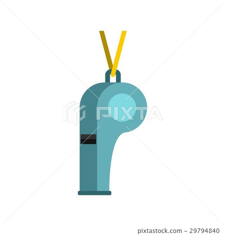 Sport whistle icon, flat style Sport whistle icon, flat style 29794840