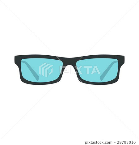 Glasses icon, flat style Glasses icon, flat style 29795010