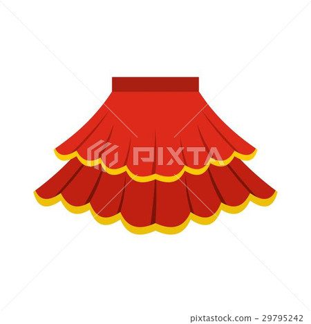 Skirt icon, flat style 29795242