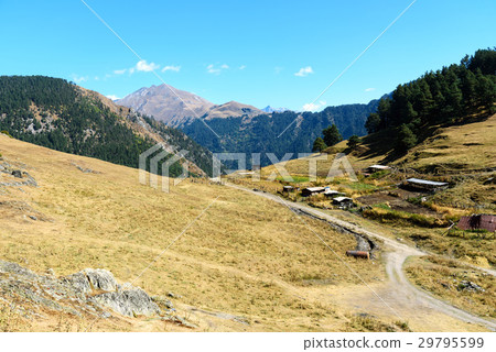View Mountains in Tusheti Nature Reserve. Georgia 29795599