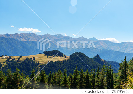View Mountains in Tusheti Nature Reserve. Georgia 29795603