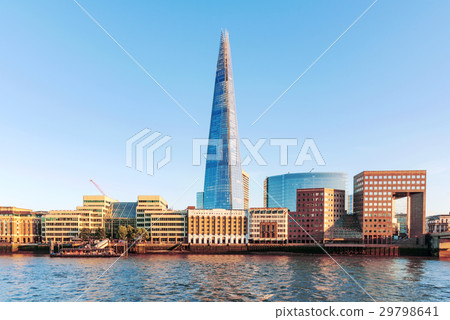 London skyline with blue sky 29798641