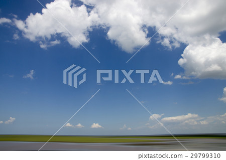 blue sky with white could 29799310