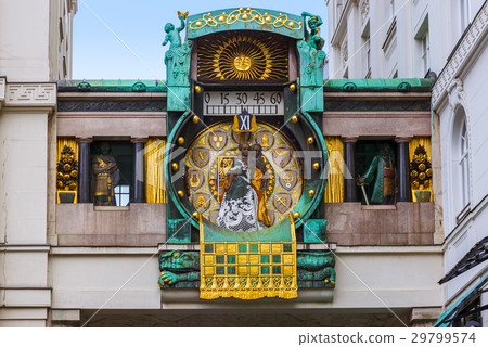 Ankeruhr Clock in Hoher Markt - Vienna Austria 29799574