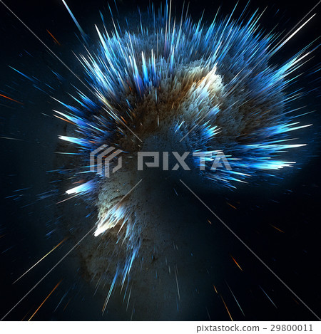 Colorful galaxy clouds and big bang abstract star Colorful galaxy clouds and big bang abstract star 29800011