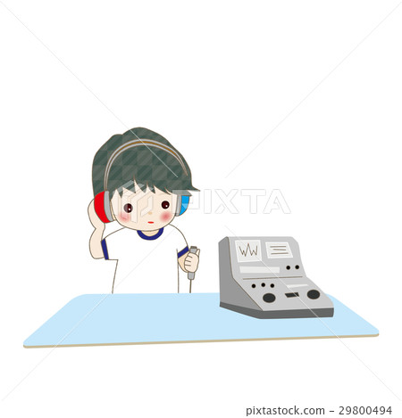Hearing test boys - Stock Illustration [29800494] - PIXTA