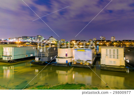 Boats along the river thames Boats along the river thames 29800977