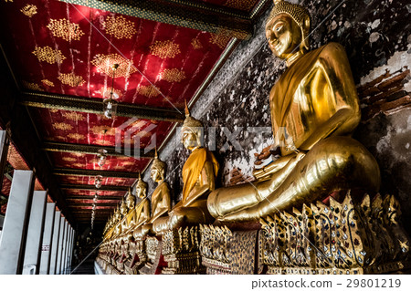 Buddha statue. Wat Arun, Temple of Dawn is a 29801219
