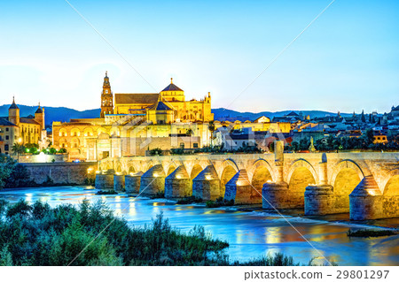 Roman Bridge and Guadalquivir river 29801297
