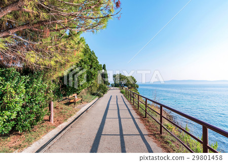 Walking path in Zadar Walking path in Zadar 29801458