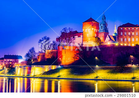 Royal castle of the Polish kings on the Wawel hill Royal castle of the Polish kings on the Wawel hill 29801510