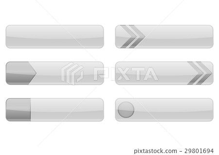 User interface symbols. Web site menu elements User interface symbols. Web site menu elements 29801694