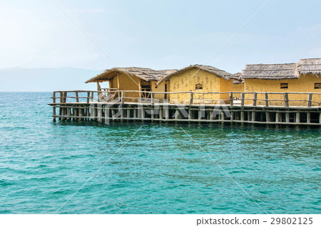 Museum on Water, Bay of  Bones in Ohrid Macedonia 29802125