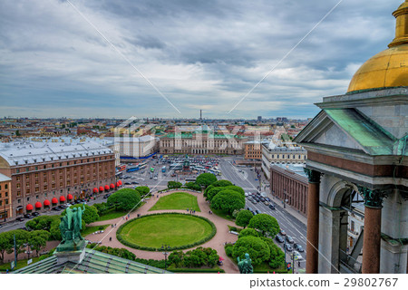 View from Isaac's Cathedral in Saint Petersburg View from Isaac's Cathedral in Saint Petersburg 29802767