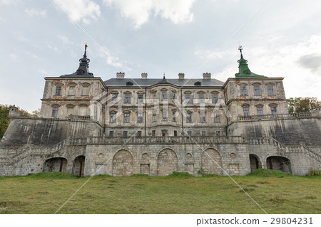 Ruined Pidhirtsi Castle in Western Ukraine. Ruined Pidhirtsi Castle in Western Ukraine. 29804231