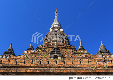 Bagan buddha tower at day Bagan buddha tower at day 29804526