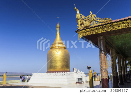 Bagan buddha tower at day Bagan buddha tower at day 29804557