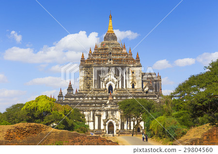 Bagan buddha tower at day Bagan buddha tower at day 29804560