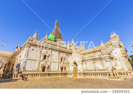 Bagan buddha tower at day Bagan buddha tower at day 29804561