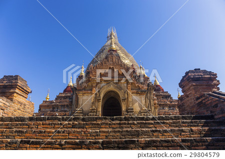 Bagan buddha tower at day 29804579