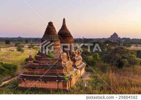 Bagan buddha tower at day 29804582