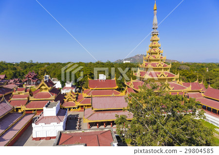 Mandalay Palace.Myanmar 29804585