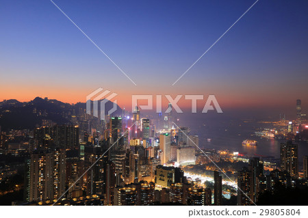 night view HK at Sir Cecils Ride 29805804