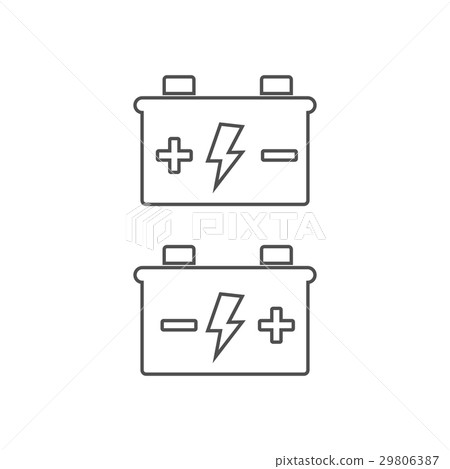 Car battery illustration Car battery illustration 29806387