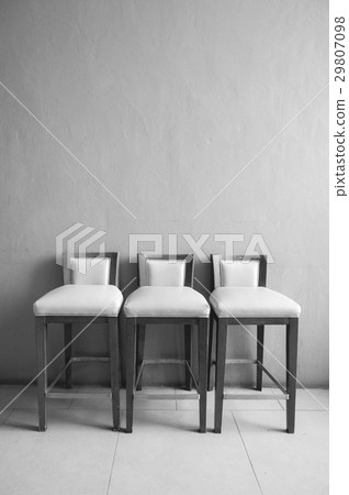 white chair vintage in the living room , white chair vintage in the living room , 29807098