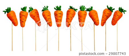 Easter carrots on a stick 29807743