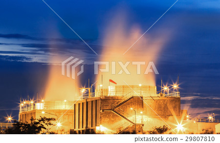 Steam cooling tower of gas turbine electric power  29807810