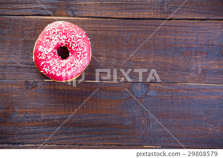 photo of tasty glazed donut photo of tasty glazed donut 29808579
