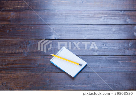 photo of opened copybook and pencil photo of opened copybook and pencil 29808580