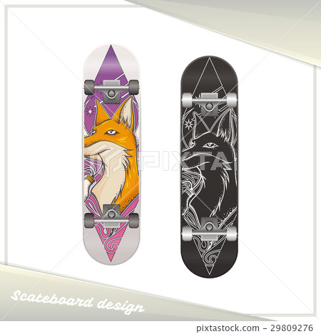 Design Skateboard Fox 29809276