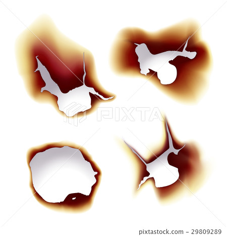 Burning sheets of paper or scrolls in fire 29809289