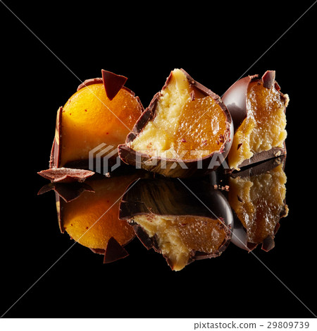 section of delicious chocolates candies 29809739